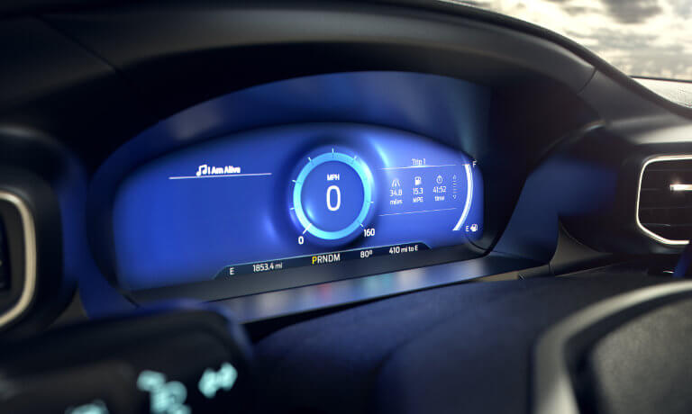 2024 Ford Explorer interior dash screen