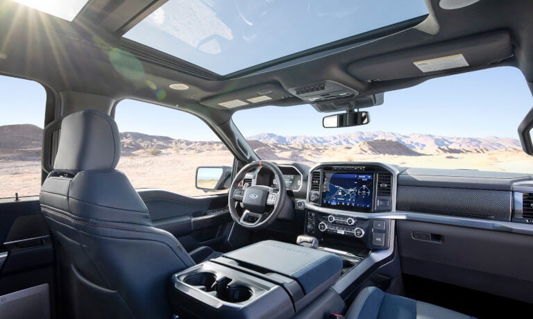 2023 Ford F-150 interior front
