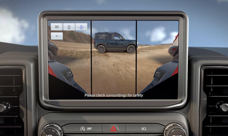 2024 Ford Bronco Sport interior safety camera